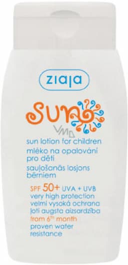 Ziaja Sun lotion for children SPF 50+ 125 ml
