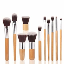 Bamboo make-Up Brush Set