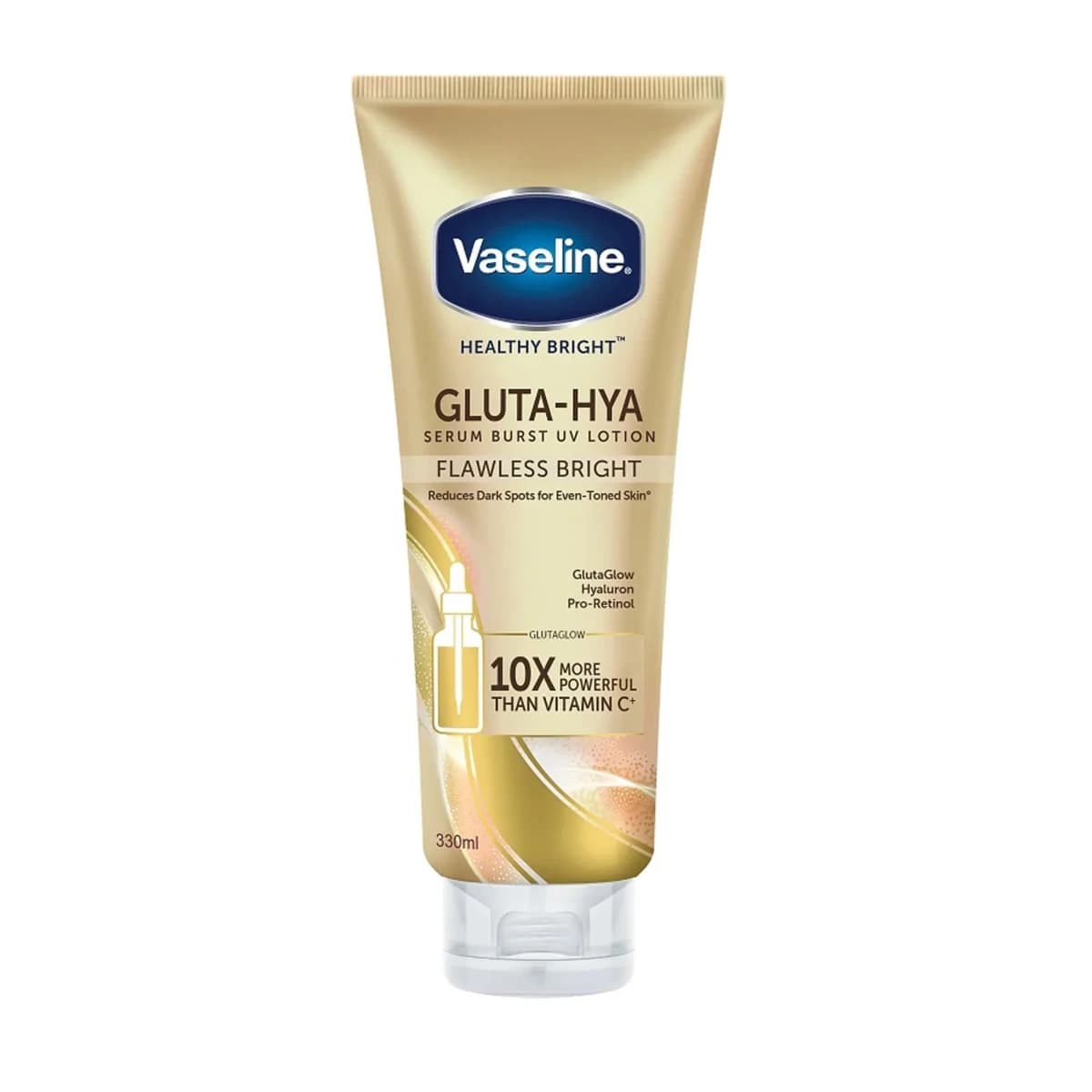 Vaseline Gluta-HYA Serum Burst Lotion Flawless Bright 300ml