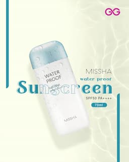Missha All Around Waterproof Sunscreen SPF50 PA++++ 70ml