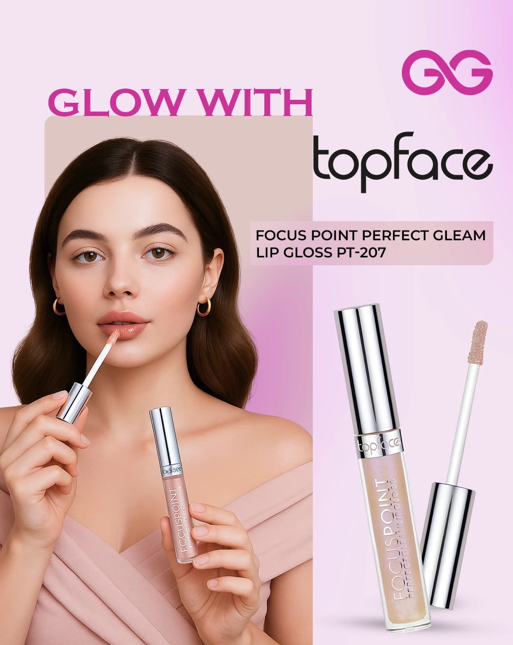 Focus Point Perfect Gleam Lip gloss PT-207
