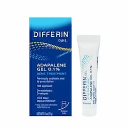 Differin Acne Treatment Adapalene 0.1% Gel Tube 15g
