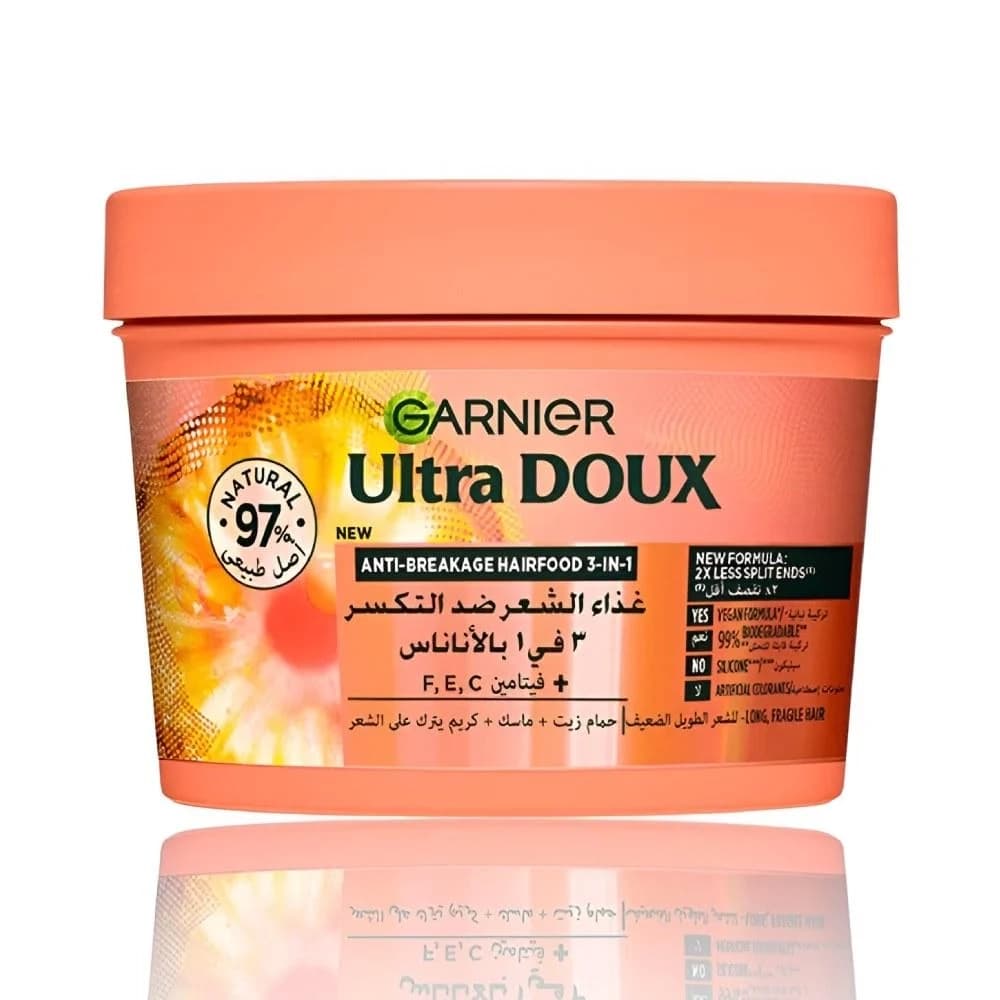 Garnier Ultra Doux 3in1 Pineapple Hair Mask 390ml