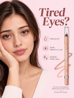 Rimmel Scandaleyes Waterproof Kohl Kajal - 005 Nude