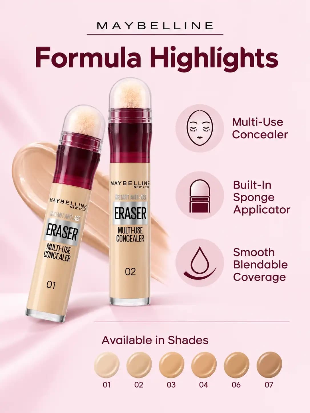 Maybelline Instant Age Eraser Concealer-6.8Ml