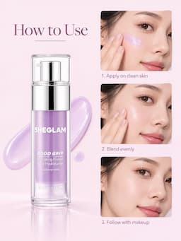 Sheglam Good Grip Hydrating Primer Purple 45ml