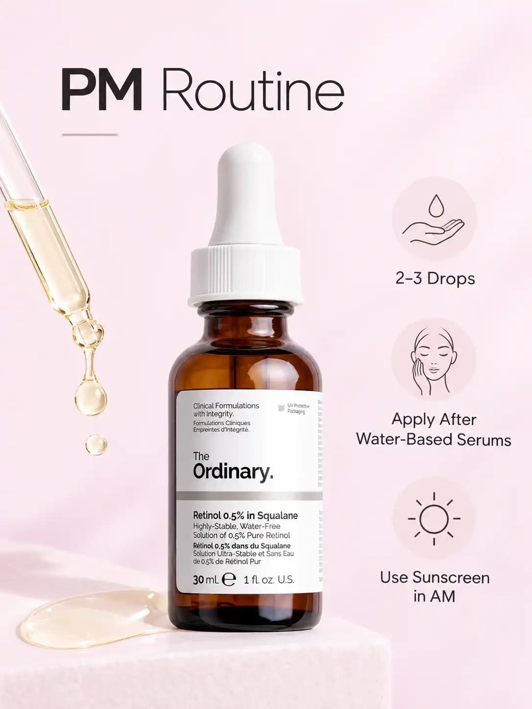 The Ordinary Retinol 0.5% In Squalane 30ml