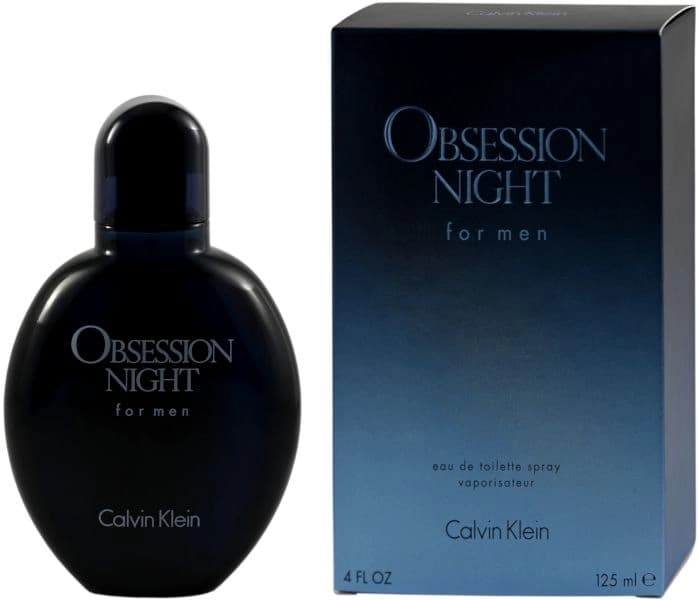 Calvin Klein Obsession Night EDT Spray For Men 125ml