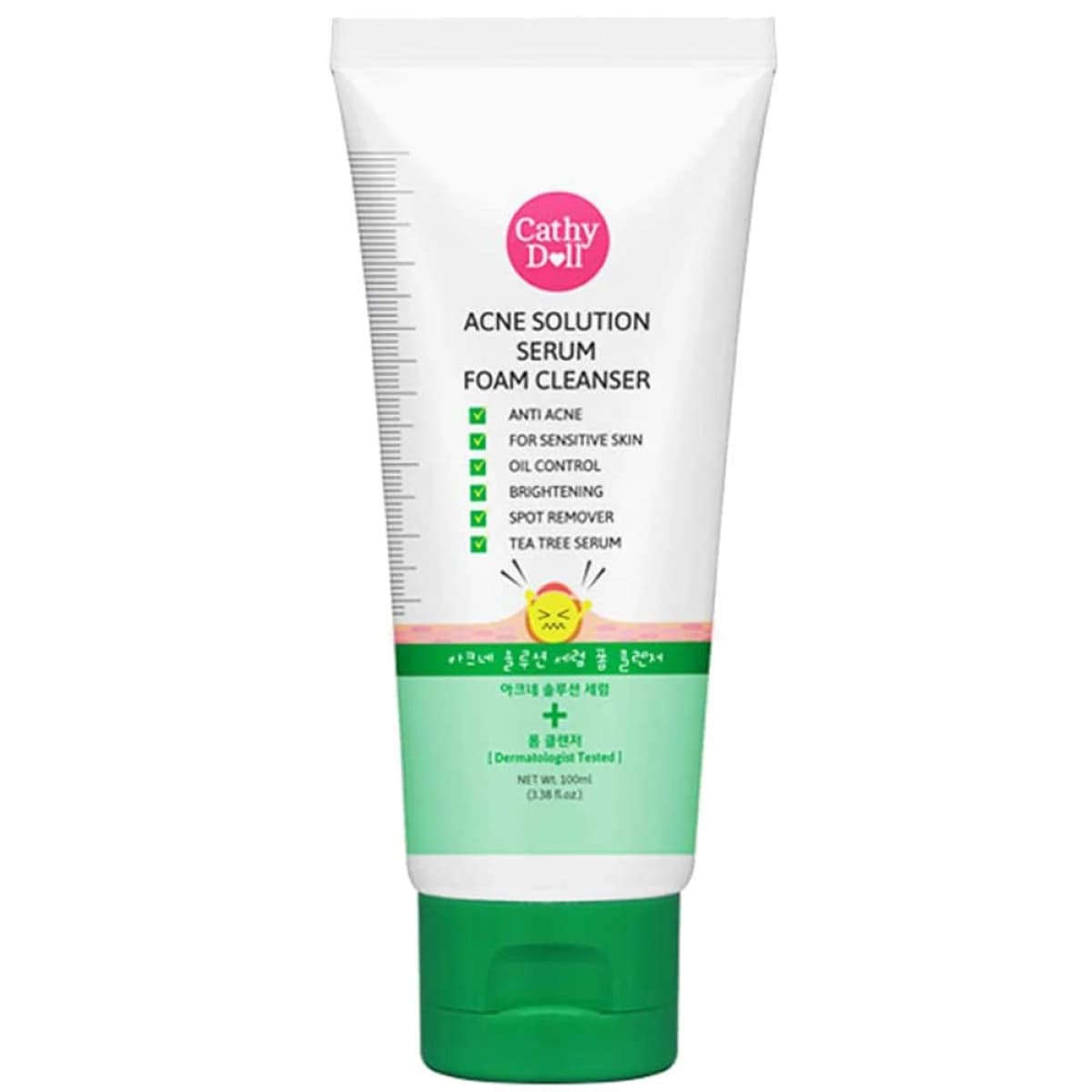 Cathy Doll Acne Cleanser - Acne Solution Serum Foam Cleanser Review